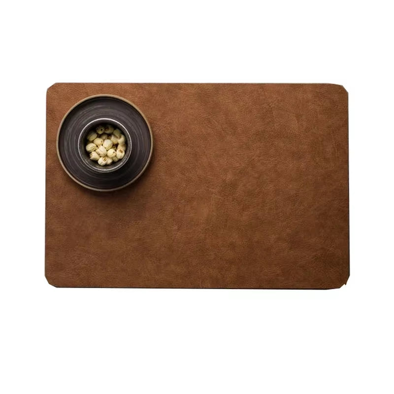 LuxeMat Coffee Brown: Elegant, Durable, and Functional Table Protection